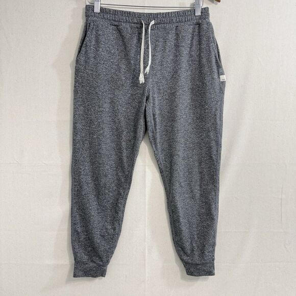 Vuori Performance Joggers Women Size Medium 23” Stretch Heather Gray - Picture 1 of 7
